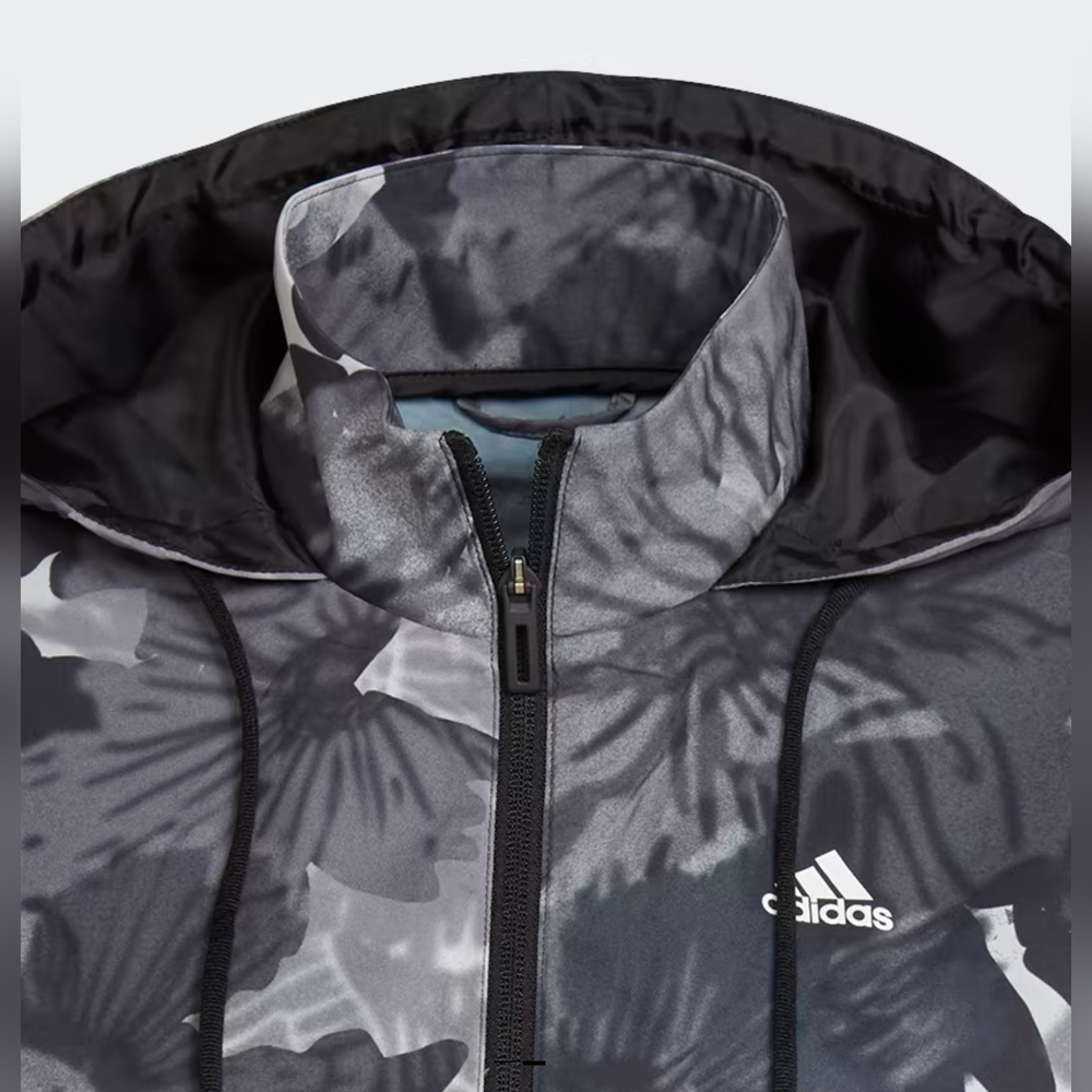 Adidas Allover Print Woven Jacket - Picture 7 of 9